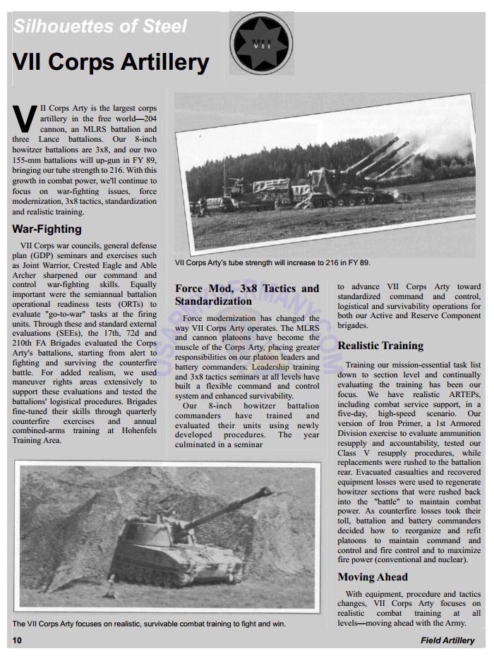 USAREUR Docs Field Artillery